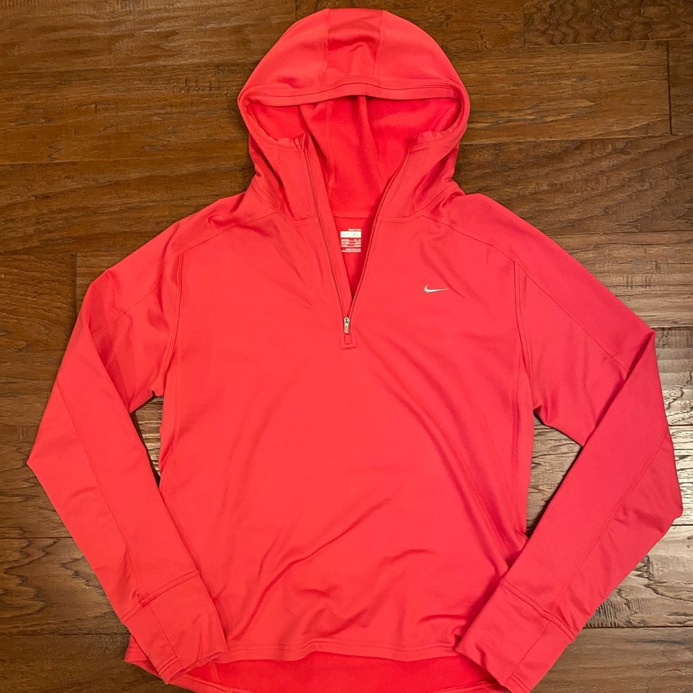 VGUC Nike Pink Quarter-Zip Size XL